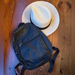 Basic Black Small Backpack 🎒